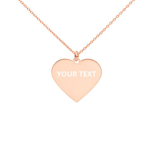 Engraved Heart Necklace